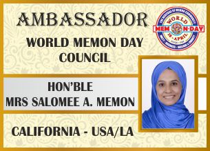 SALOMEE A MEMON -  CALIFORNIA - USA-LA